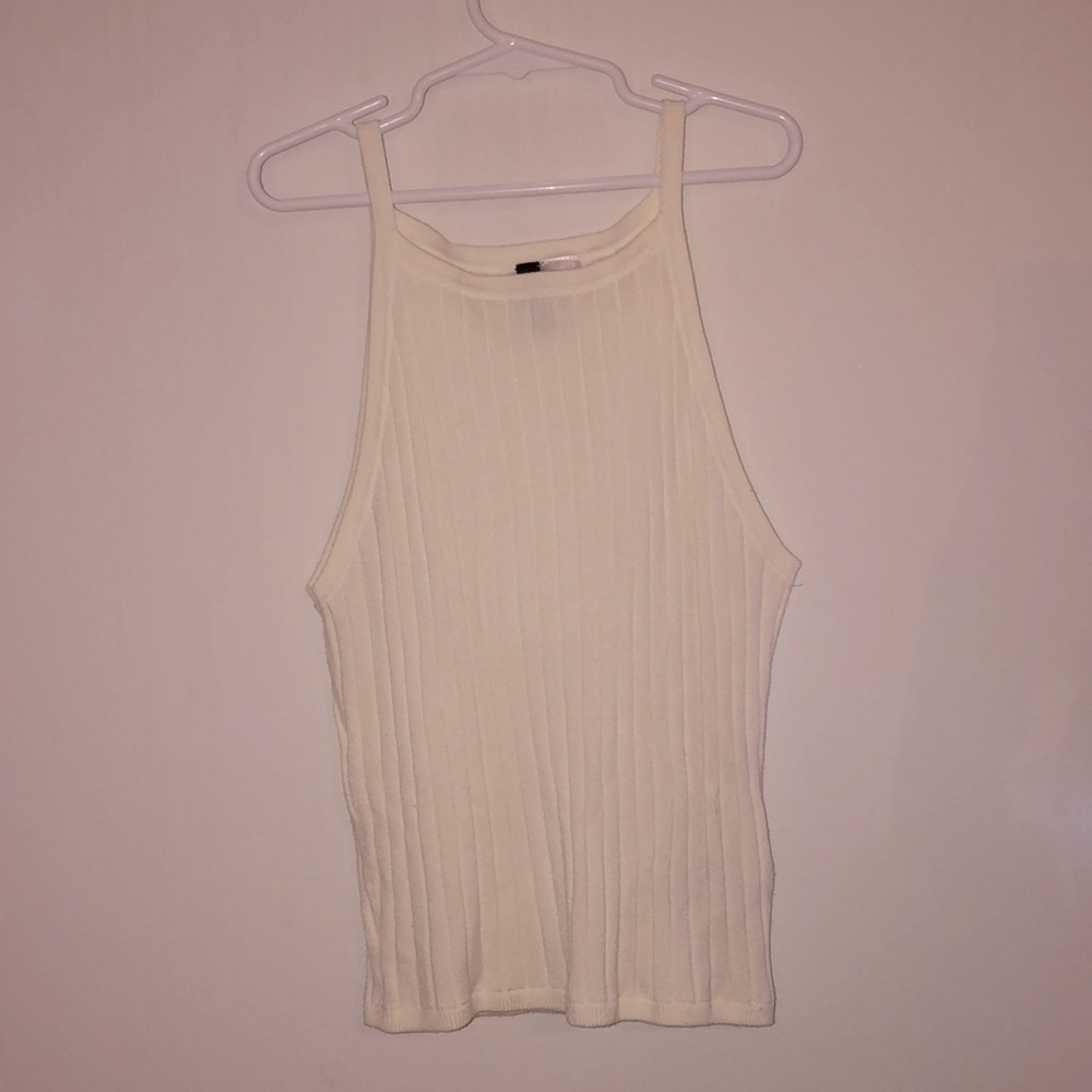 Off white tank top